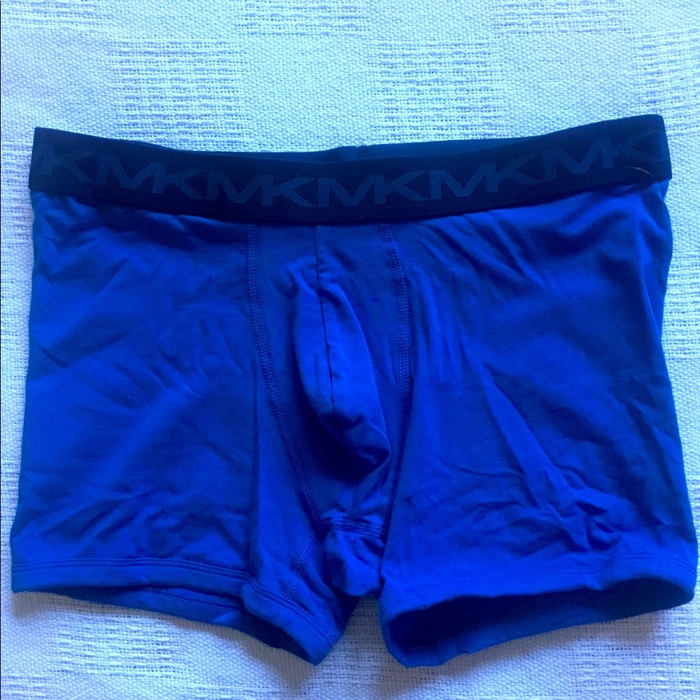 Michael Kors Mens BLUE L Boxer Brief NWOT